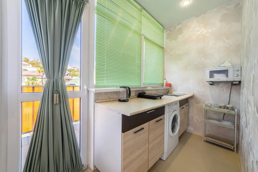 Студия с большим балконом 30кв