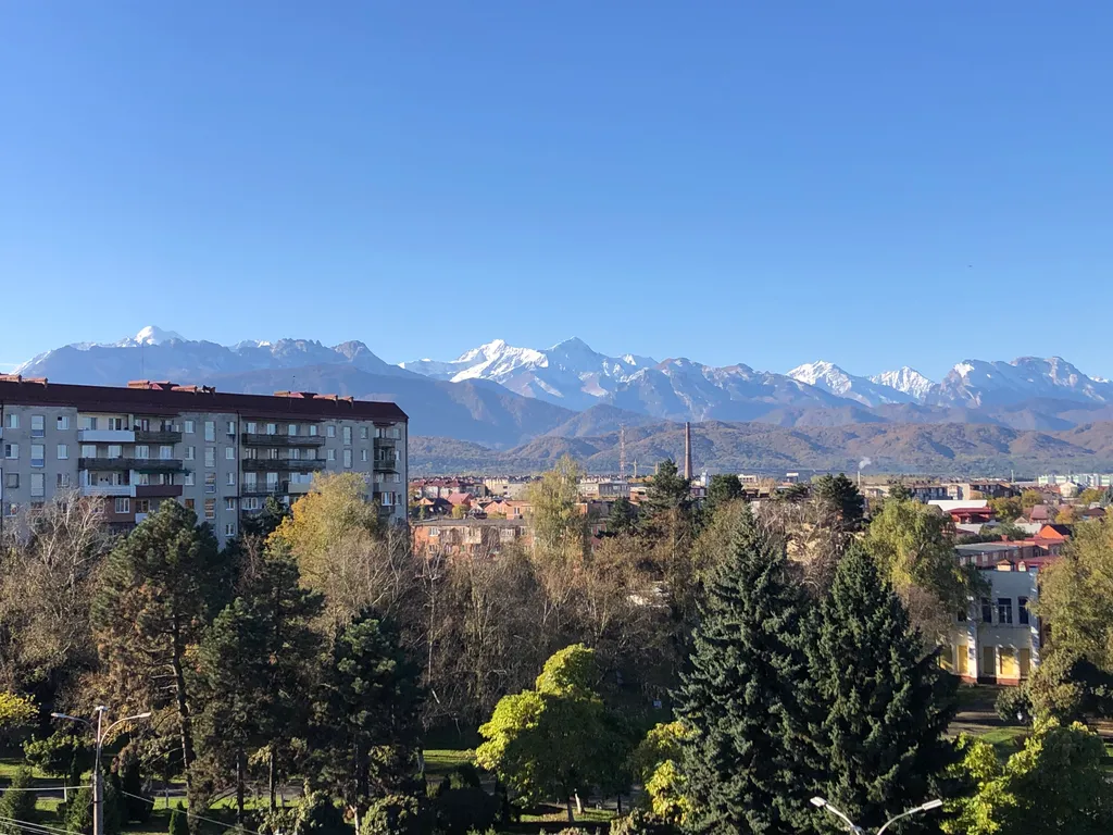 Квартира с видом на горы