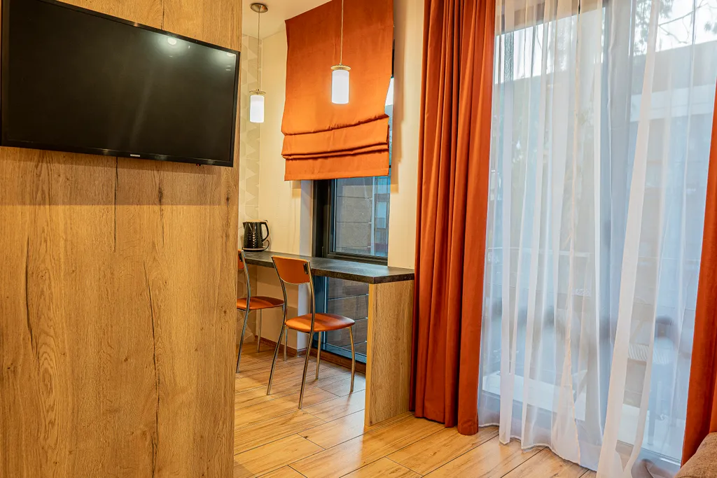 Апартаменты четырёхместные, новые, шикарные, море очень близко