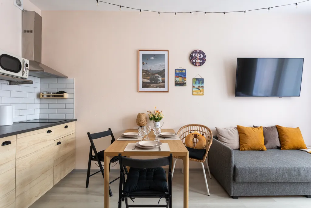 Квартира Квартира Prudius Apart в Кронштадте с кондиционером у пляжа — Кронштадт