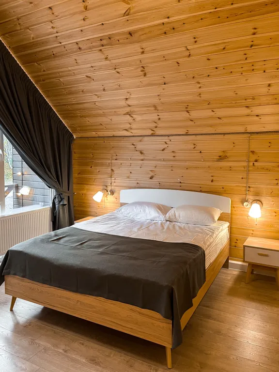 Двухэтажный Barnhouse у реки Гарабаши с видом на горы