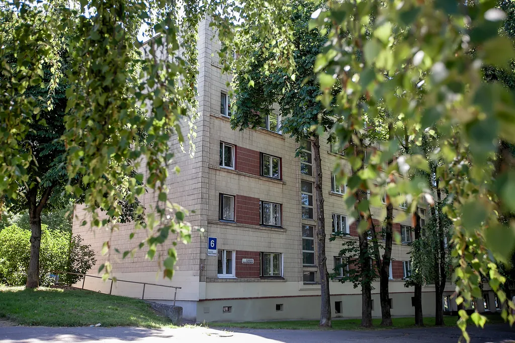 Светлая квартира-студия NINA в скандинавском стиле недалеко от центра