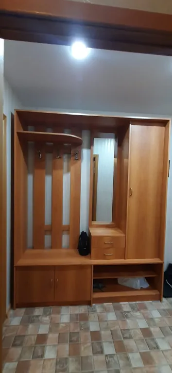 Двушка с видом на ёлочки.