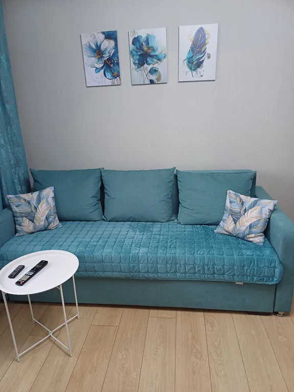 Уютная квартира с дизайнерским ремонтом от трассы 5 минут пешком