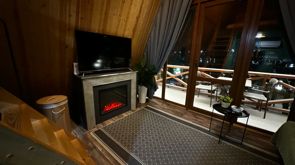 Дом в лесу для семейного отдыха