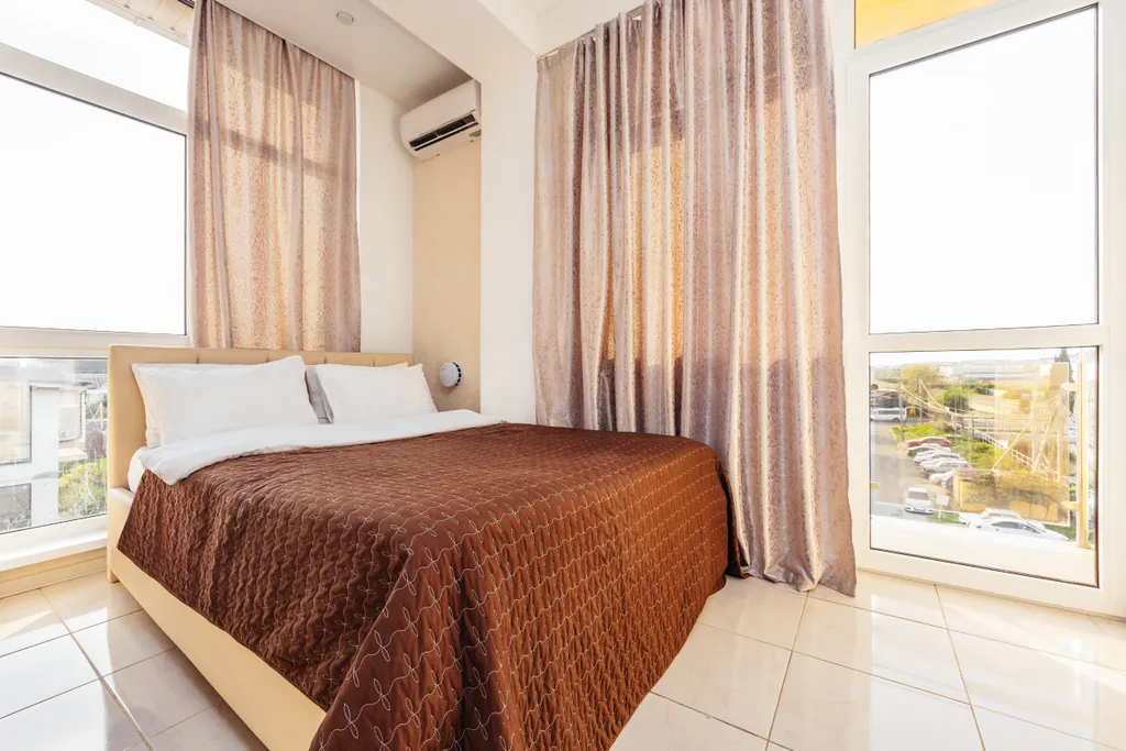 Уютная квaртиpа в Сириусе с пpeкрacным видoм на зeлeнь