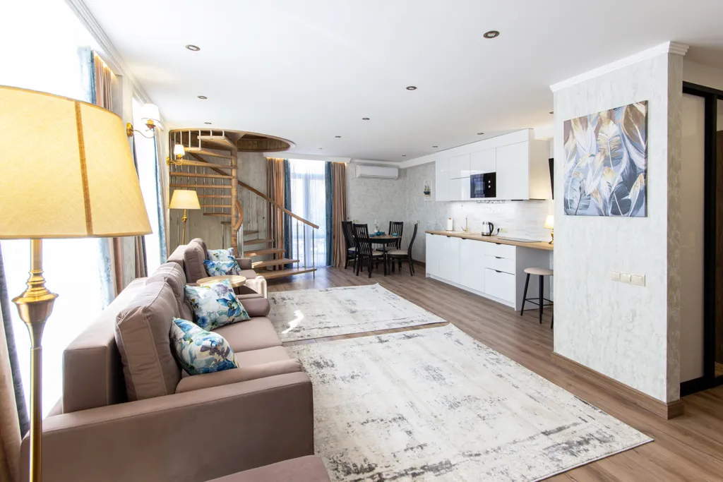 Двухуровневый апартамент