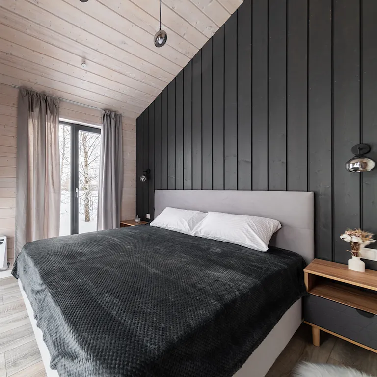 Домик у Сорочан с камином и сауной