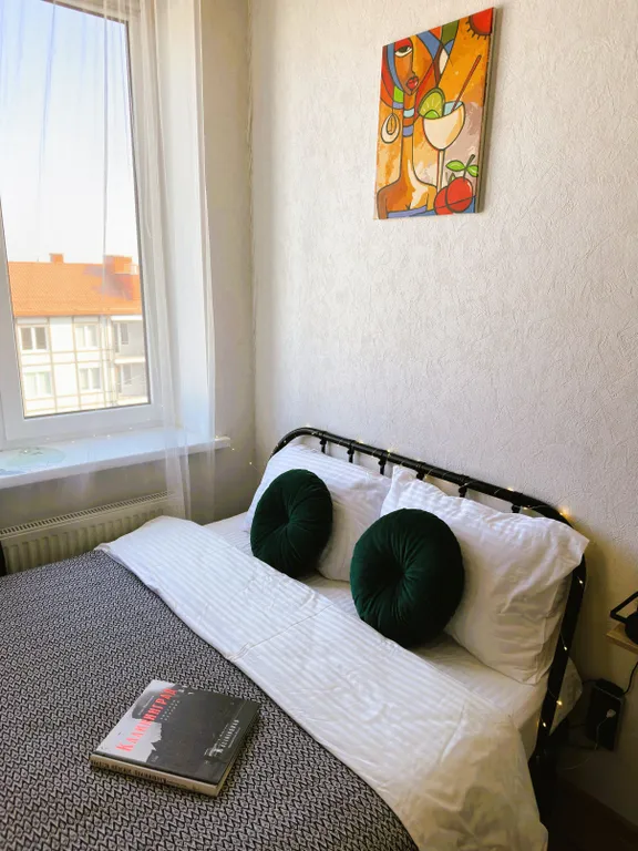 Уютная студия в тихом зеленом районе