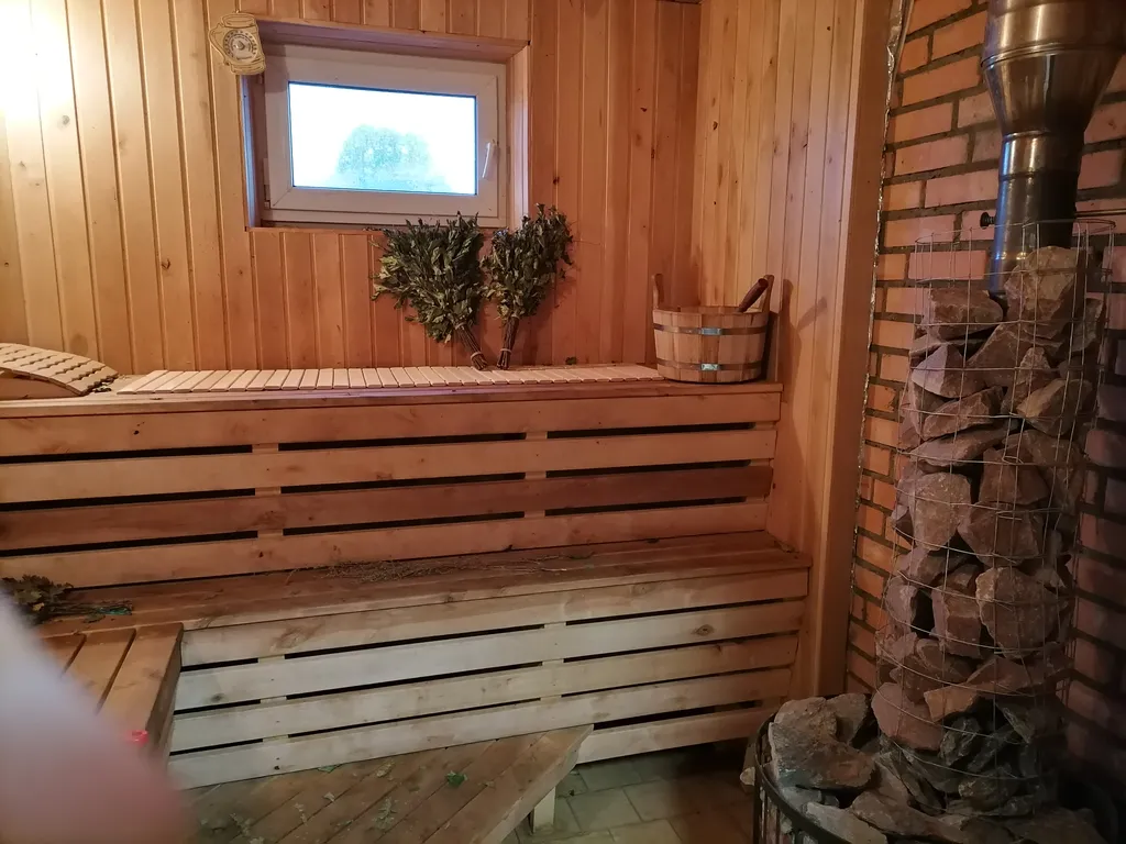 Уютный дом с баней