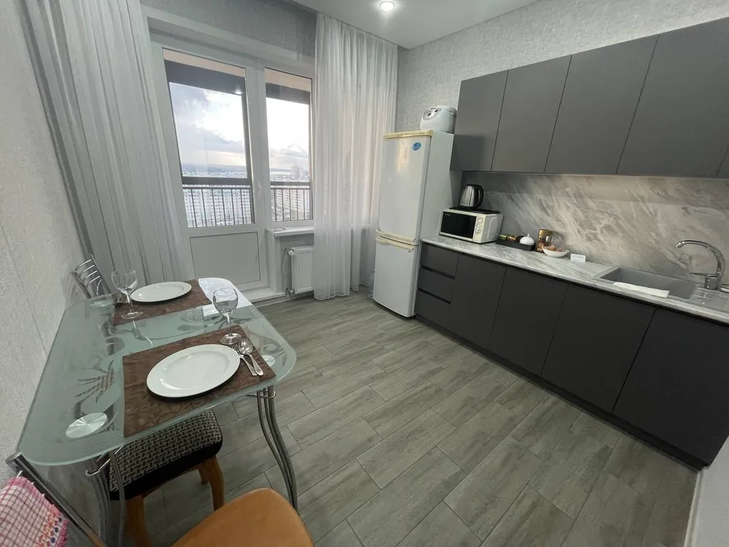 Уютная квартира с шикарным видом на реку Кама и город