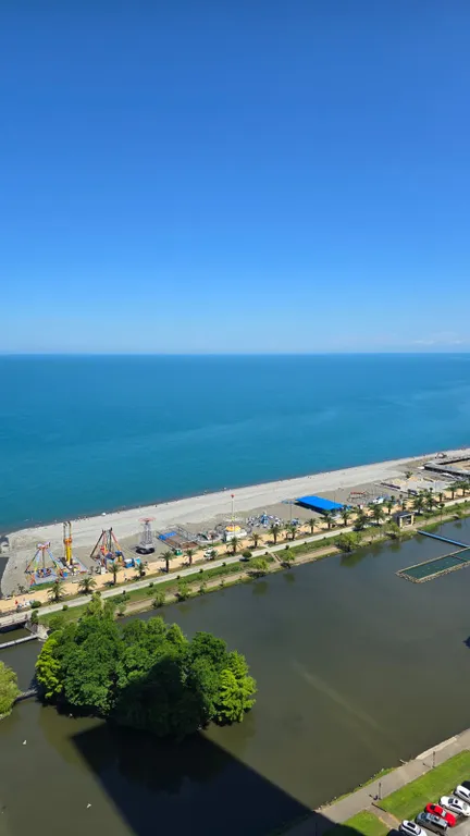 Апартаменты орби сити с видом на море на первой линии от моря