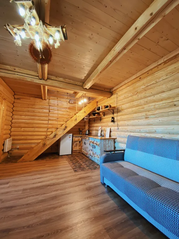 Коттедж Дом Теремок на берегу озера в Карелии с сауной — Верховье