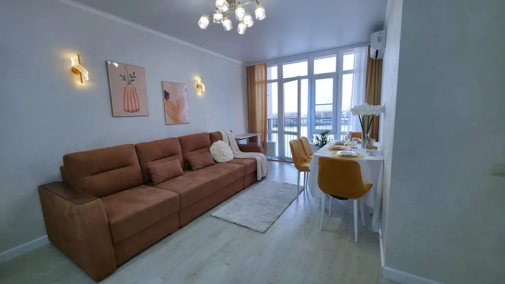 Стильная квартира в ЖК "Атмосфера" (Уютный Дом)