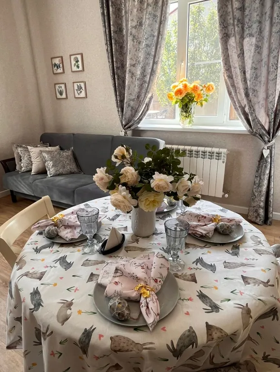 Новый уютный домик с дизайном