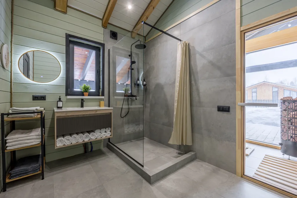 Дом с купелью и сауной