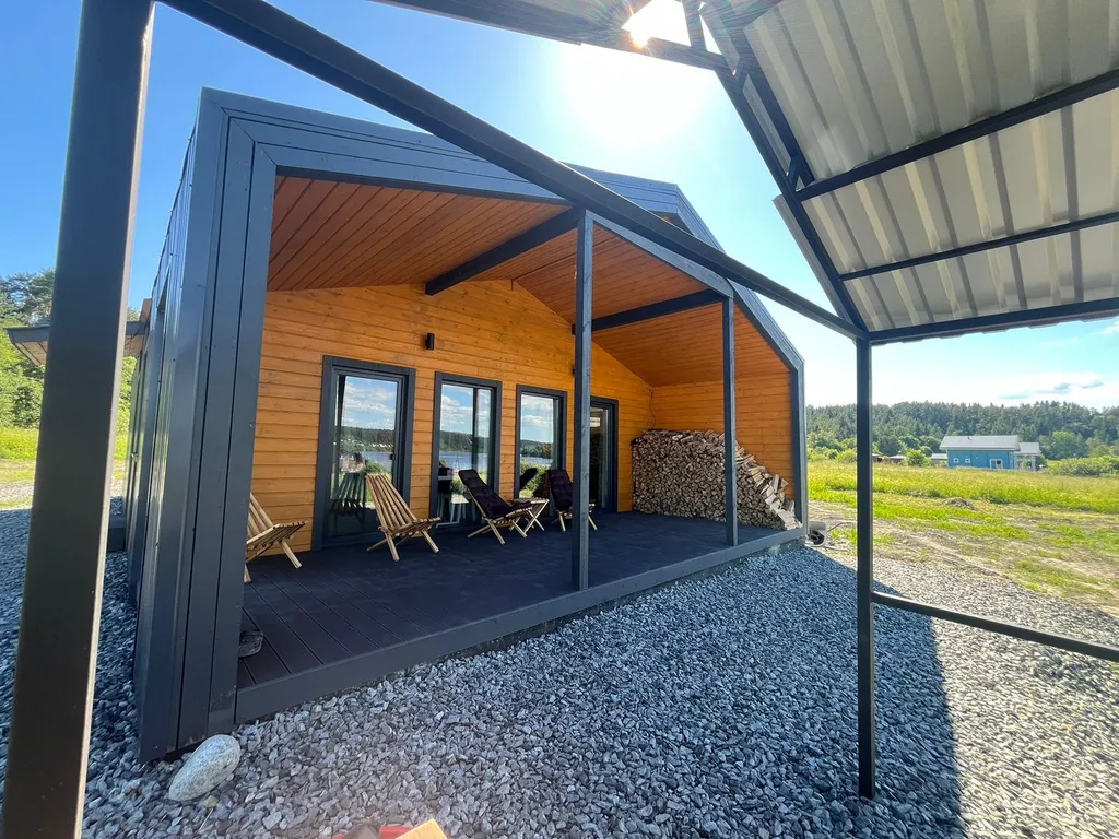 Уютный Барнхаус на берегу Ладоги