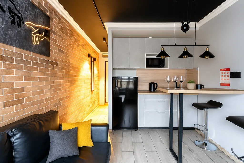 Квартира Квартира Уютная студия в Loft стиле в ЖК Восход — Москва