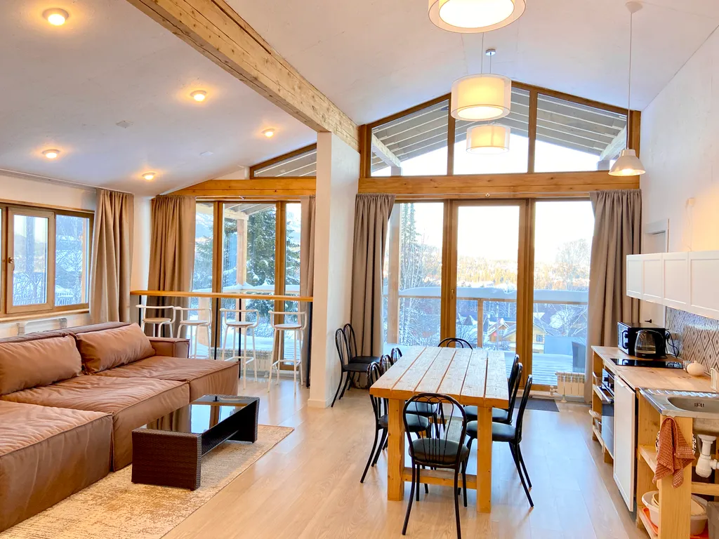 Коттедж с видом на горы — аренда посуточно в Шерегеш