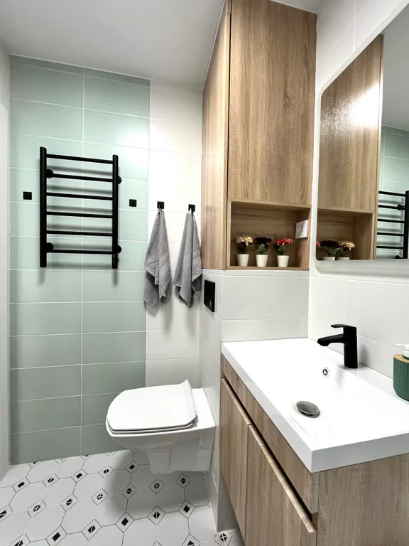 Уютная новая квартира в хорошем районе