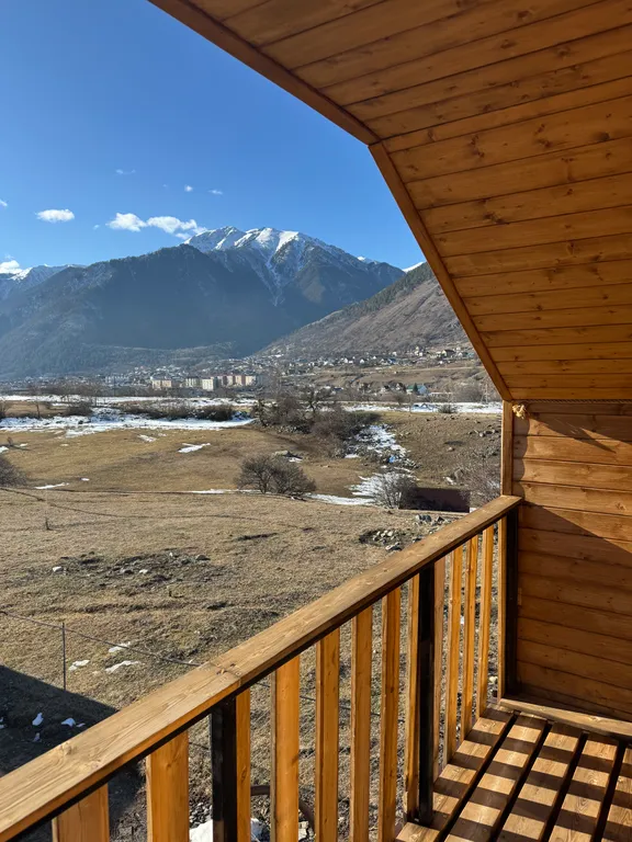 Барнхаус с шикарным видом на горы