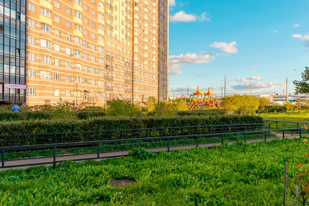 Однокомнатная квартира у метро Парнас