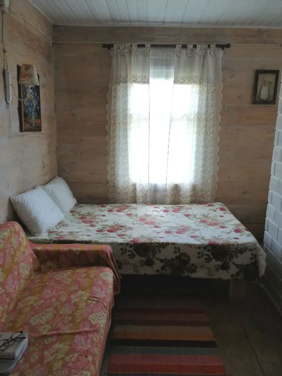 Домик-музей в Беловежской Пуще Беловежская светлица с печью и огнем