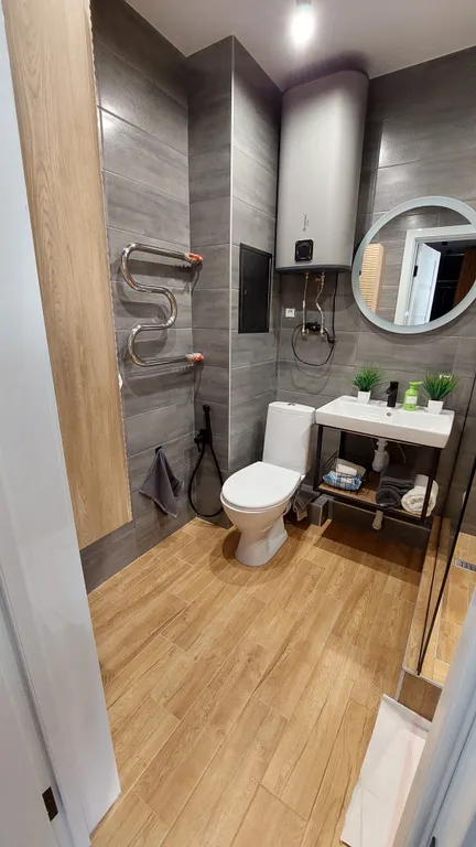 Апартамент с панорамным видом на Томь в центре города