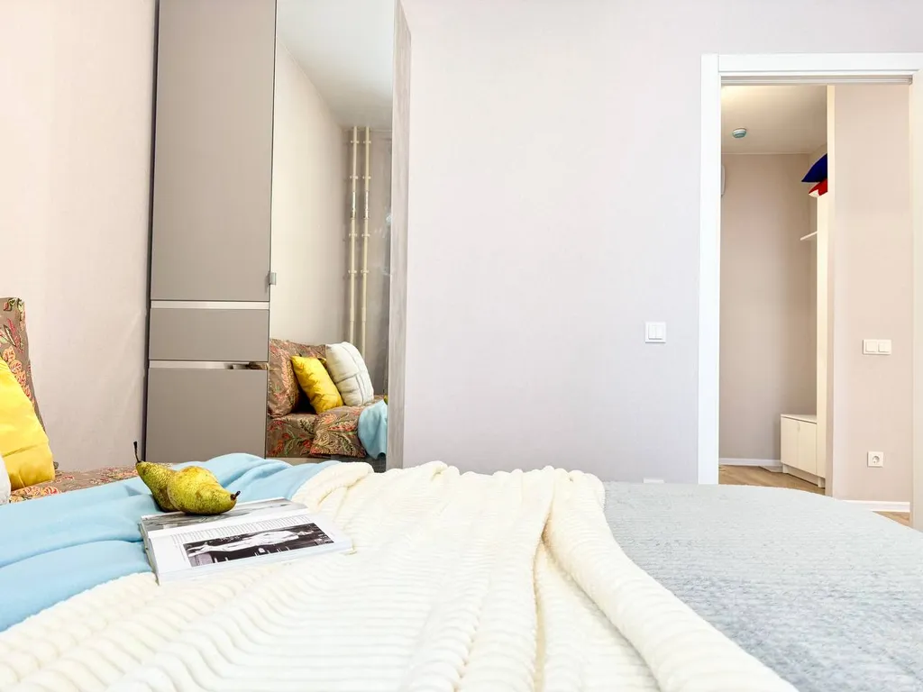 Уютная евро-двухкомнатная квартира в Лайково