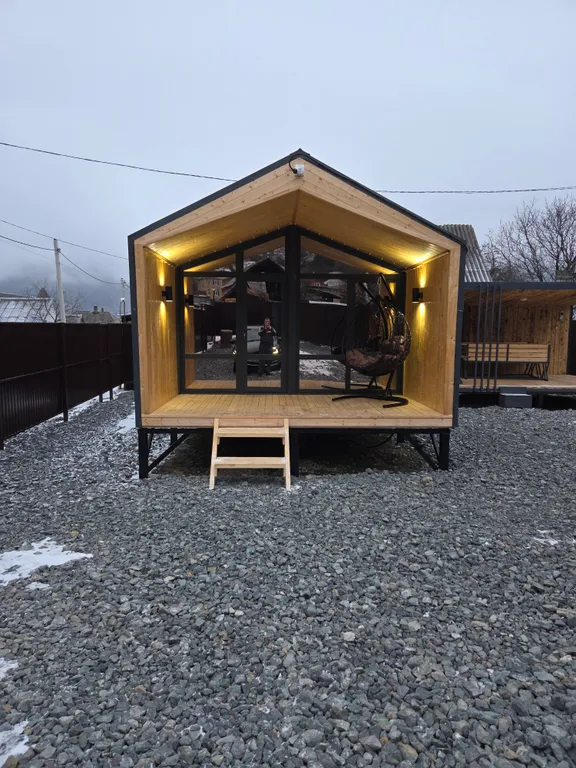 Коттедж Уютный барнхаус с видом на горы — Теберда