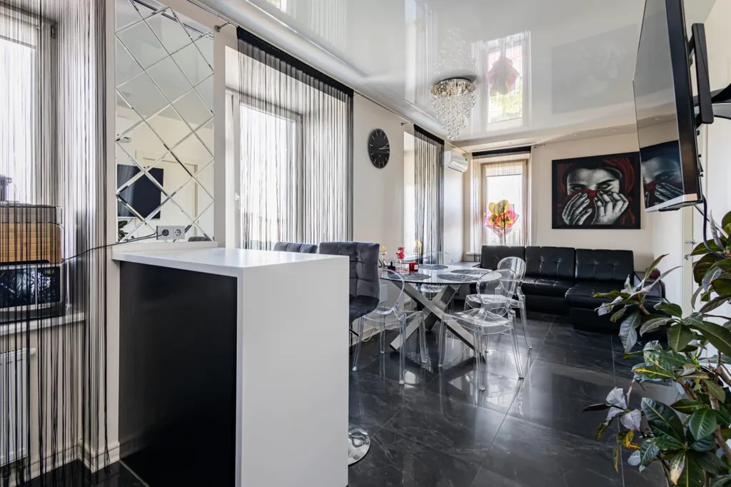 Стильная квартира с красивым видом