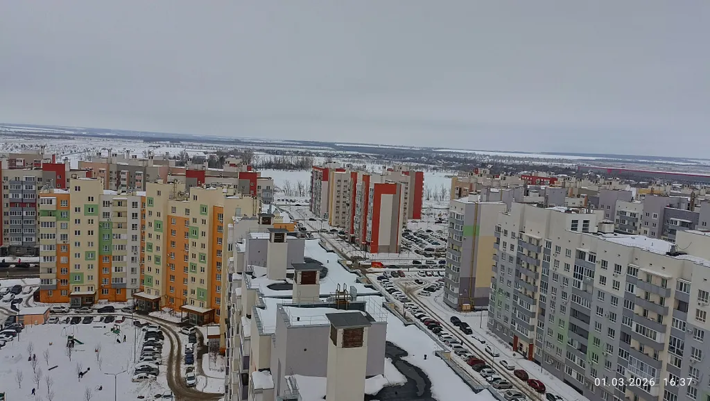 Студия на высоком этаже