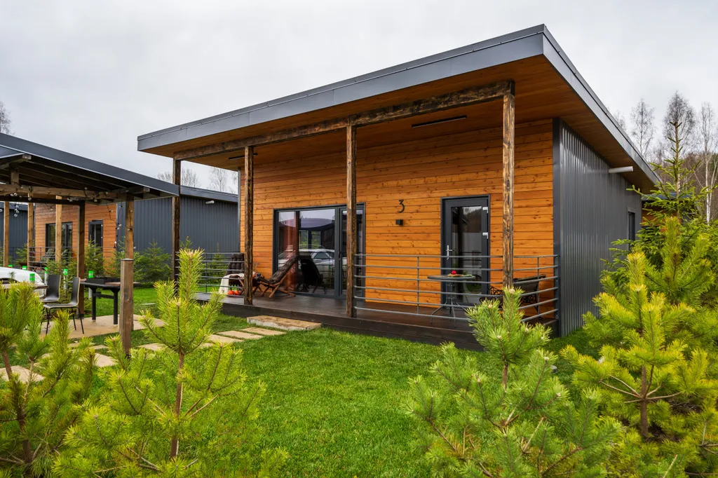 Коттедж Коттедж у Красного озера — Светлое