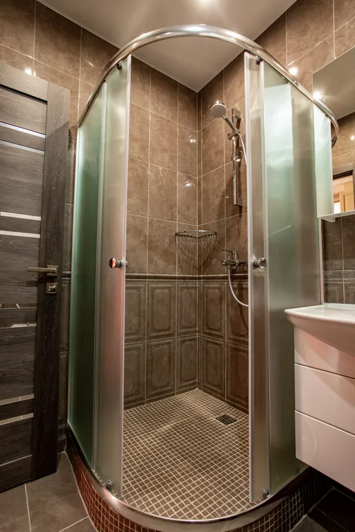 Апартамент с балконом и видом на горы №6