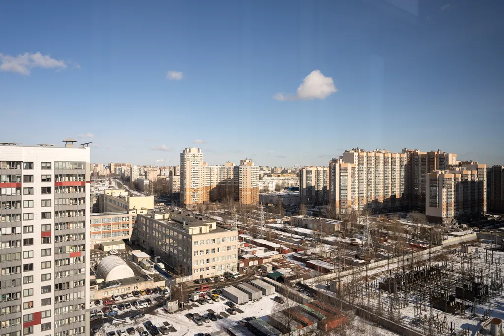 Видовая квартира у метро Политехническая в современном ЖК на Обручевых