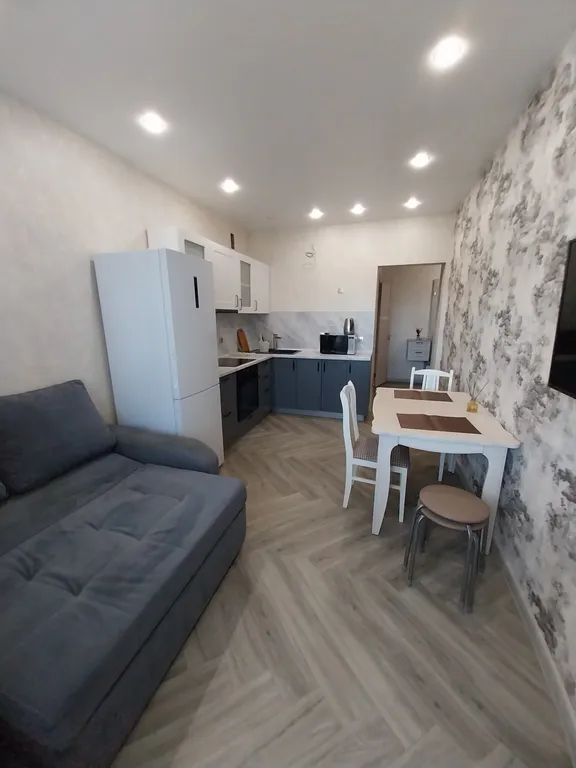 Полноценная 1-комнатная квартира для проживания 4 гостей