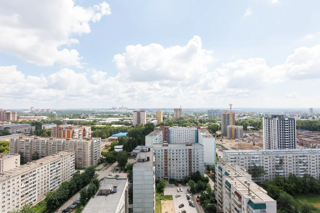Квартира Квартира Дизайнерская студия на 24 этаже, в новом доме — Новосибирск