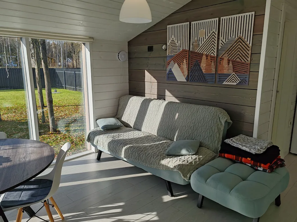 Коттедж Дом с баней у Ладожского озера с теплой купелью — Коккорево