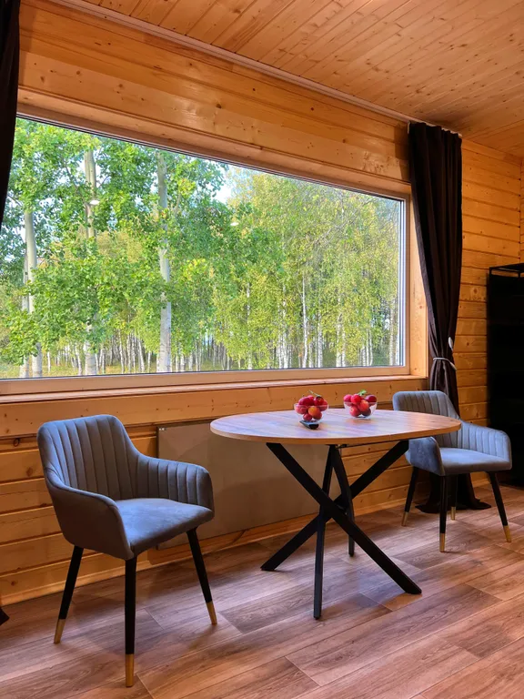 Уютный домик с баней с видом на монастырь