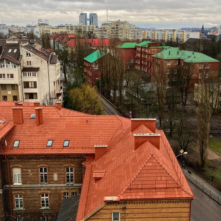 Квартира Уютные апартаменты в центре с видом на город — Калининград
