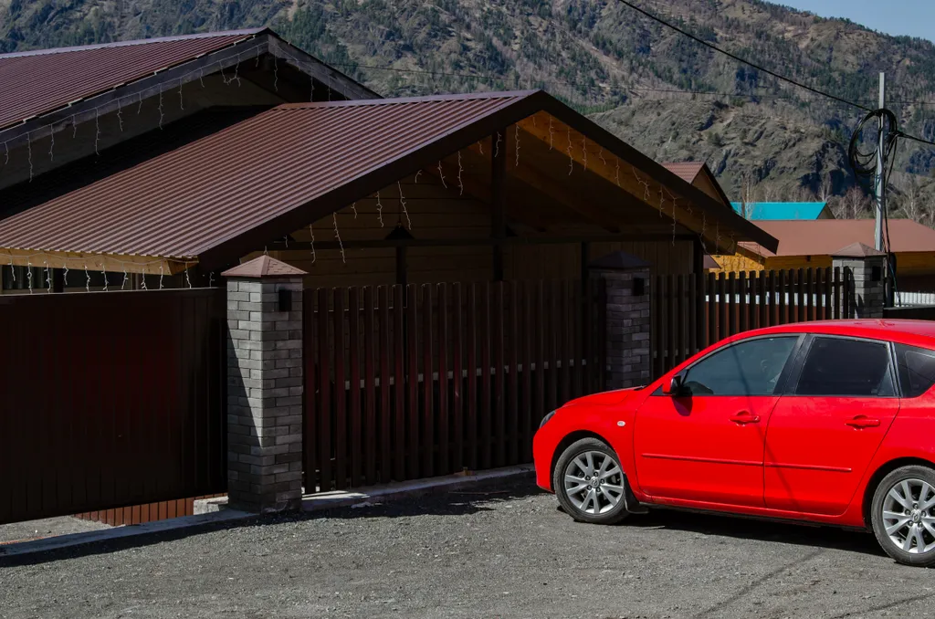 Дом с видом на горы