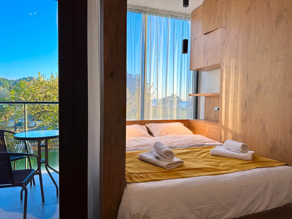 Квартира Квартира Просторная студия Вид на море и двор — Батуми