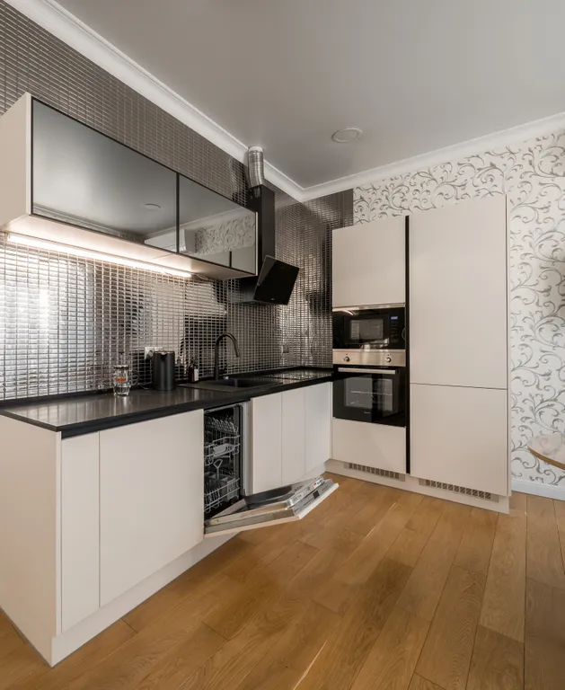 Квартира Квартира Дизайнерский апартамент-студия около Лахта-центра — Санкт-Петербург