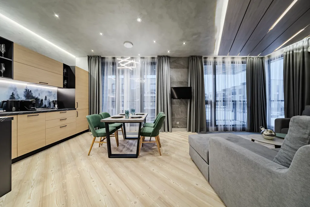 Квартира Охтаинн 2-11 с 1 спальней и с видом на горную деревню — аренда посуточно в Мистолово