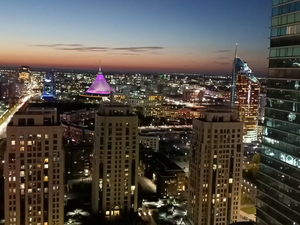 Северное сияние 34 этаж