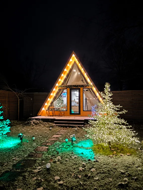 Дом в стиле Афрейм Дача у Горы