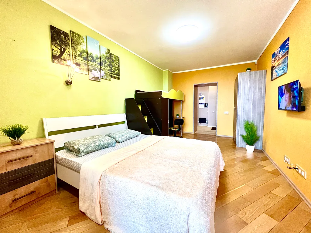 Квартира Уютная просторная двушка с видом на реку Волгу — аренда посуточно в Самара