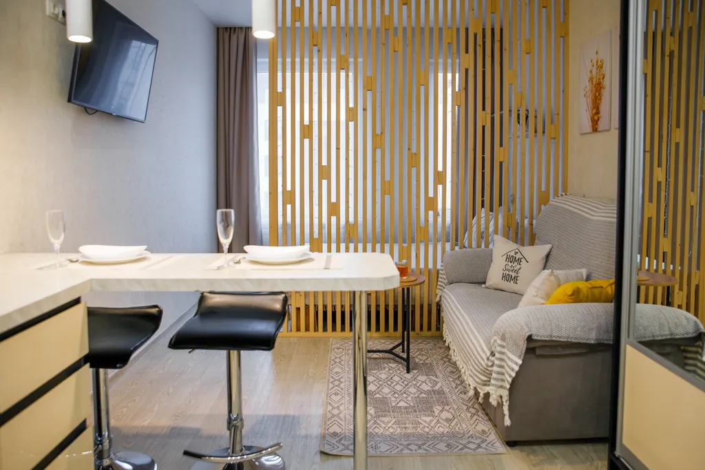 Квартира Комфортабельная студия в новом ЖК у набережной — аренда посуточно в Петрозаводск