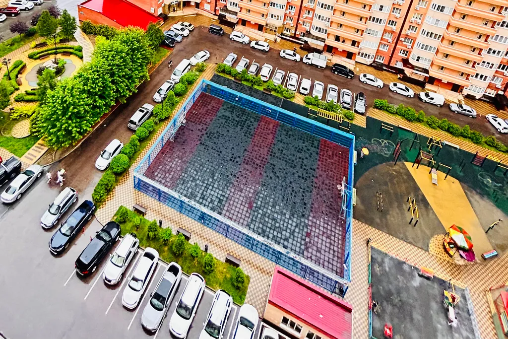 2-комнатные апартаменты с видом на стадион и парк Краснодар