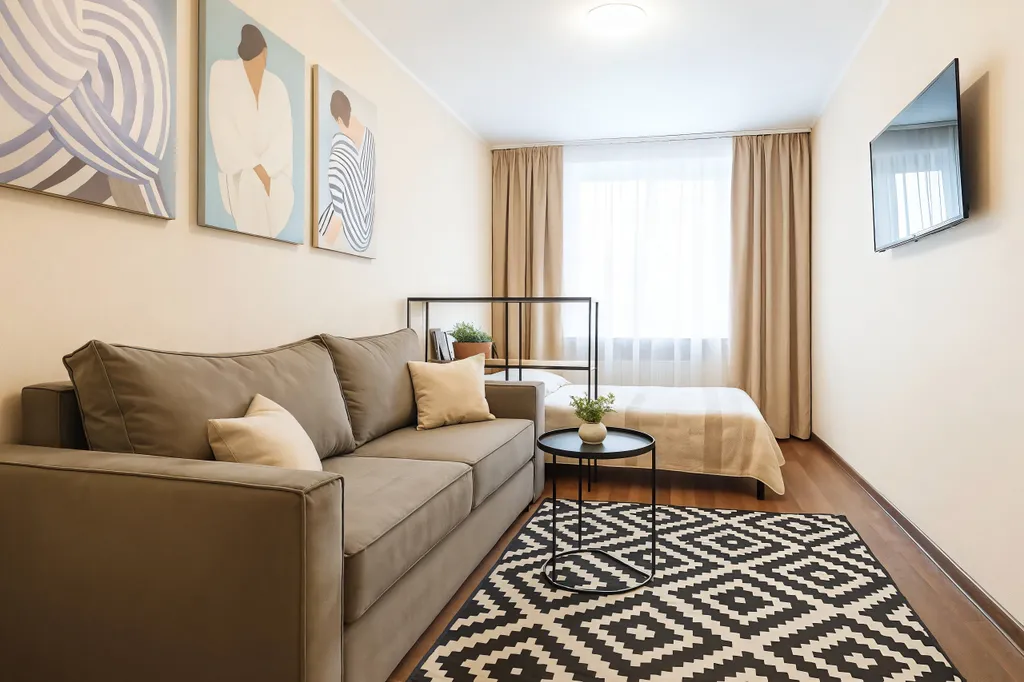 Квартира Современная квартира в новом жилом комплексе — Омск